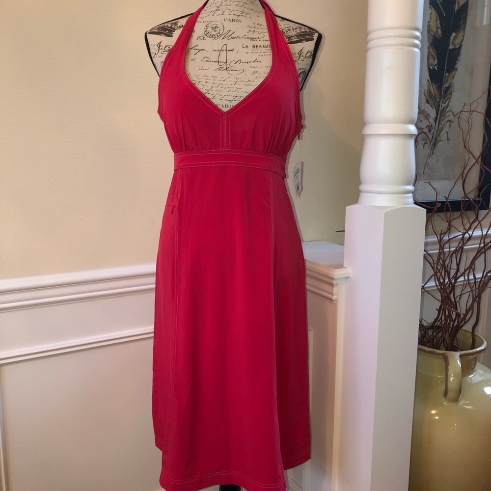 Athleta halter dress